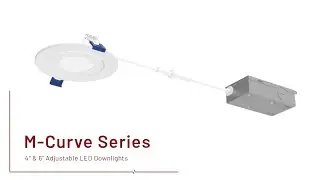 M-Curve Adjustable Can-less LED Downlights