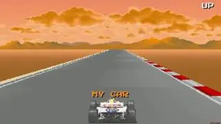 Final Lap 2 (Namco 1990)  Attract Mode 60fps