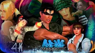 Jin ( Camo Outfit ) & Female Team Ultra Hard Tekken 6 UHD 4K 60 FPS