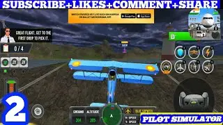 Airplane Pro:Flight Pilot Simulator3D-Plane Boeing Cargo Drop mode Toturial-Level1-5Gameplay part2#2