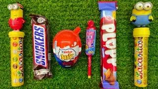 ASMR Most Popular Candys / some lots of colorful rainbow lollipop candy / unpacking Stranger Things