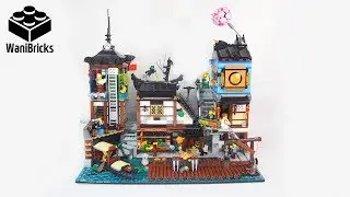 The Lego Ninjago Movie 70657 City Docks - Lego Speed Build