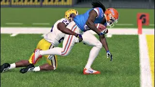 College Football 10/12/2019 - LSU Tigers vs Florida Gators &ndash; NCAA 14 (Updated 2019 Rosters)