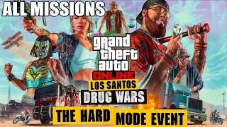 GTA Online Los Santos Drug Wars | All First Dose Dax Missions | Hard Mode Event Solo | Weekly Update