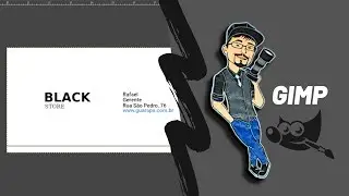 GIMP TEM COMO CRIAR CARTÃO DE VISITA?