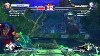 MessiOldSnake Gouken Denjin VS Carter DDT Seth