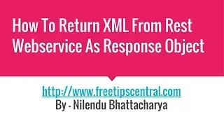 Jersey Rest Service With XML Response