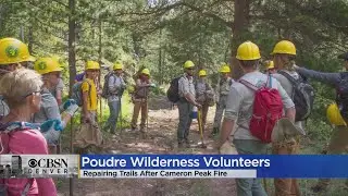Volunteers Work To Reopen Trails In Cameron Peak Fire Burn Area