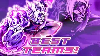 (DB Legends) BEST TEAM SETUPS & ZENKAI BENCH FOR NEW ULTRA ZAMASU!!