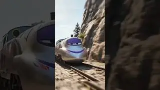 Kenji Kereta api thomas terlalu cepat nabrak
