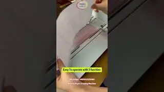 Electric Paper Indentation Creasing Machine