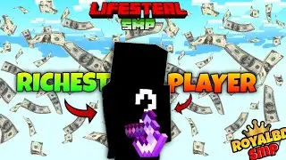 I became the richest player in this lifesteal smp | #royalbdsmp