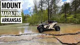 Off-roading at Mount Magazine, Arkansas