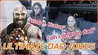 Kratos Tells Jokes to Everyone in God of War Ragnarok