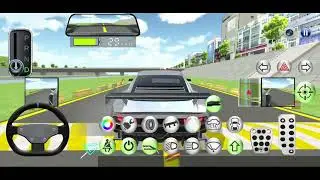 Brand new EV car driving | today drive brand new EV car raide city driver simulator gameplay video 🔥