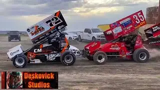 A Sprint Car Push Starting A Sprint Car?