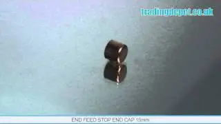 TRADING DEPOT: End Feed Stop End Cap 15mm Part no: ENF103/15