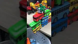 Hulk Bulldozer Races F1 with Tayo, Poli & Paw Patrol in Spain