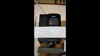 Programacion Micromaster 440 frecuencias fijas, potenciometro e inversion del sentido de giro