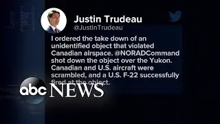 US shoots down another high-altitude object over Canada