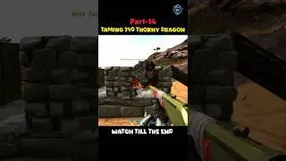 Taming a Lv140 Thorny Dragon in 1 minute(ARK) #arkmobile #arksurvivalhindi #ark