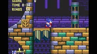 Sonic the Hedgehog 3 Complete: Hydrocity Zone Act 1 (Sonic) [1080 HD]