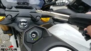 DR 160: Explicando o sistema H.J.I.S chave codificada e o freio CBS em moto com disco na traseira.