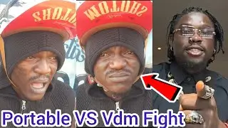 PORTABLE CHALLENGE TO FIGHT VDM ON A BOXING FIGHT AFTER BEATING MR JOLLOF