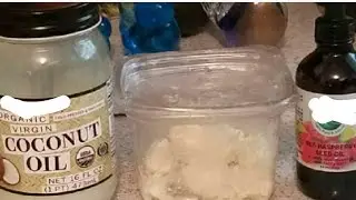 Coconut Oil, Red Raspberry Seed Oil, Shea Butter UV Experiment