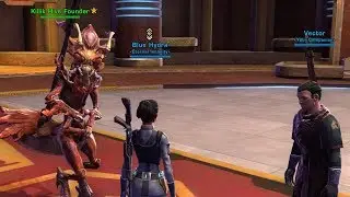 SWTOR - Vector Hyllus Conversations + Romance part 1 of 2