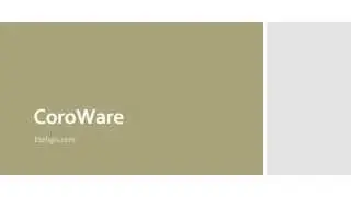 CoroWare Provides Update on Status of Late Form 10-K Filing