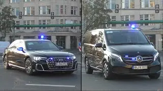 [Ministerpräsidentenkonferenz in Leipzig] Eskorten von Polizei und Personenschutz