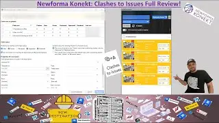 Newforma Konekt : Clashes to Issues Full Tutorial | From Clash Detection to Newforma Integration
