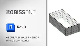 02 QBISS ONE Revit: CURTAIN WALL (Qbiss One Start File)