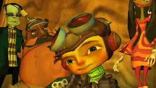 Psychonauts Intro Cutscene (HD AI Upscale)