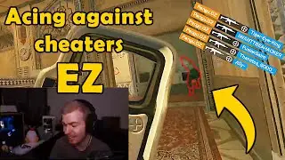 Pengu Ace Against Cheaters | KingGeorge Insane Quick Scope - Rainbow Six Siege Highlights #12