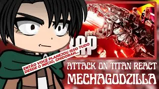 Attack On Titan React ao Rap do MechaGodzilla | A Resposta da Humanidade | (Papyrus Da Batata)