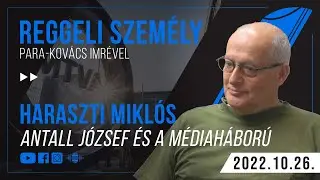 Antall József és a médiaháború - Haraszti Miklós a Klubrádióban