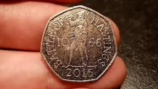 &pound;6000 2016 Battle of Hastings 50p Selling on eBay!!!