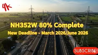 Dwarka Expressway - NH352W Interchange Update JAN 2026 //#nhai // NH352W //#4k