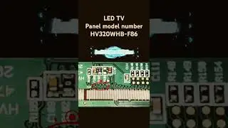 hv320whb-f86 identify CKV line and cutting #panel #ledpanelrepair #tv