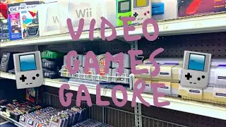 WE STUMBLED UPON HUNDREDS OF VIDEO GAMES | Garage Sale Vlog