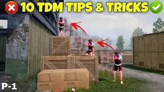 TOP 10 TDM Tips & Tricks BGMI/PUBG MOBILE | TDM Noob To Pro Tips | IND OX