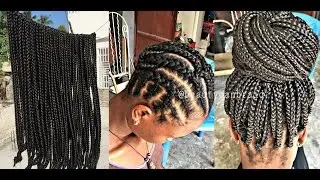 #108. PRE BRAIDED BOX BRAIDS
