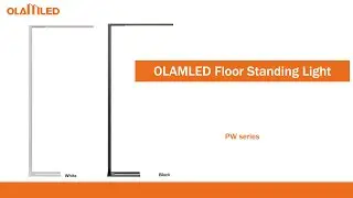 PW SERIES Floor Standing Linear Light | Minimalist Design Meets Intelligent Lighting