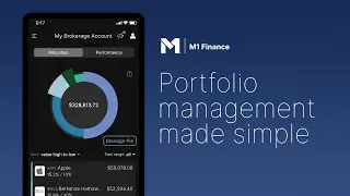 M1: Portfolio management made simple