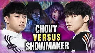 CHOVY vs SHOWMAKER! - GEN Chovy Plays Ahri MID vs DK ShowMaker Sylas! | Season 2022
