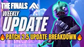 THE FINALS PATCH 2.5.0 UPDATE BREAKDOWN 📜✨: Data Reshaper Buff, Mesh Shield Nerf & Stun Gun Future!