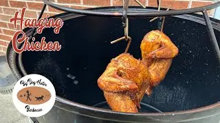 Hanging Chicken | Weber Smokey Mountain | Big Dog Holler Barbecue