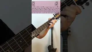 Melody in guitar chord progressions #guitar #guitartutorial #guitarist #guitarplaying #chordscale